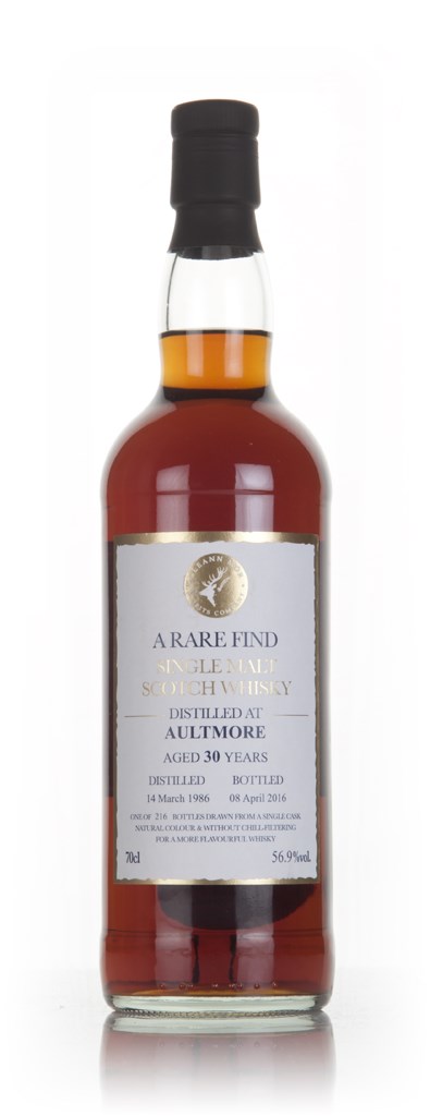 Aultmore 30 Year Old 1986 - A Rare Find (Gleann Mór) 70cl product image
