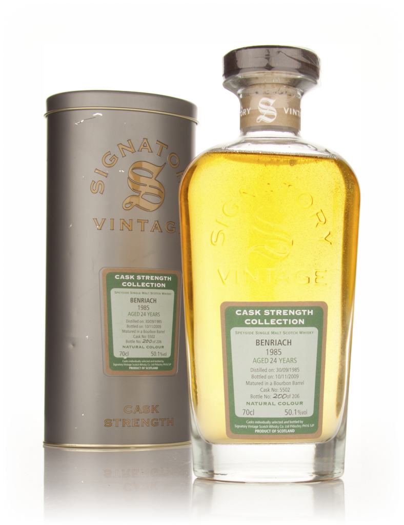 Benriach 24 Year Old 1985 - Cask Strength Collection (Signatory) 70cl product image