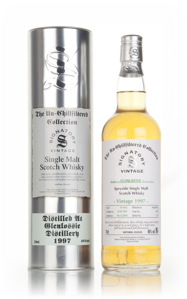 Glenlossie 19 Year Old 1997 (casks 1129) - Un-Chillfiltered Collection (Signatory) 70cl product image