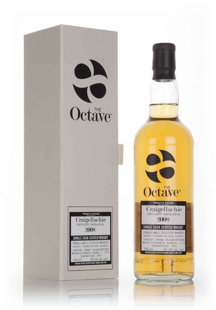 Craigellachie 7 Year Old 2008 (cask 759568) - The Octave (Duncan Taylor) 70cl product image