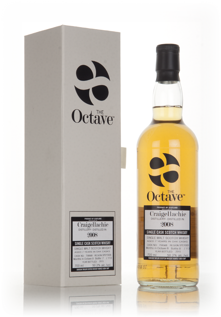 Craigellachie 7 Year Old 2008 (cask 759568) - The Octave (Duncan Taylor) 70cl product image