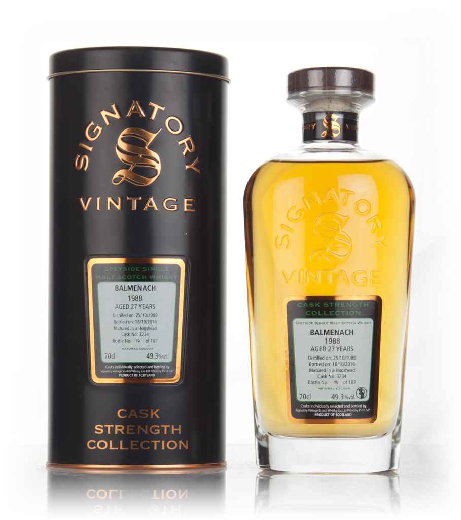 Balmenach 27 Year Old 1988 (cask 3234) - Cask Strength Collection (Signatory) 70cl product image