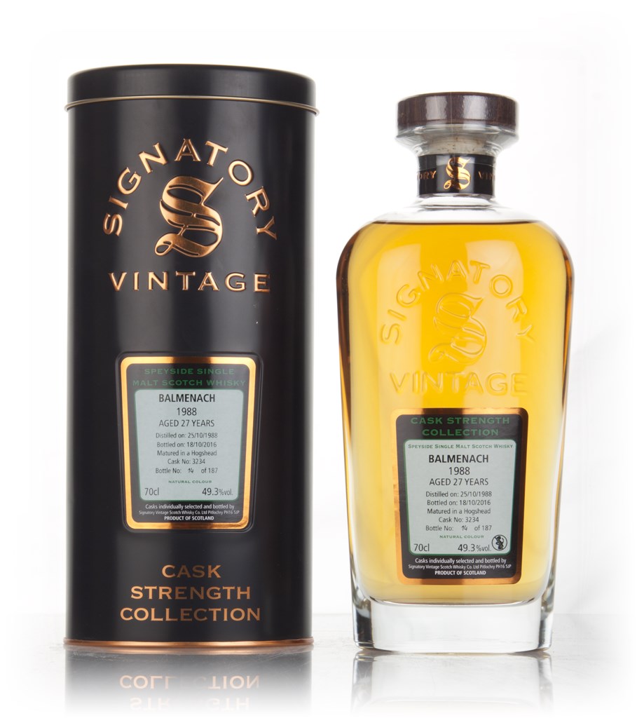 Balmenach 27 Year Old 1988 (cask 3234) - Cask Strength Collection (Signatory) 70cl product image