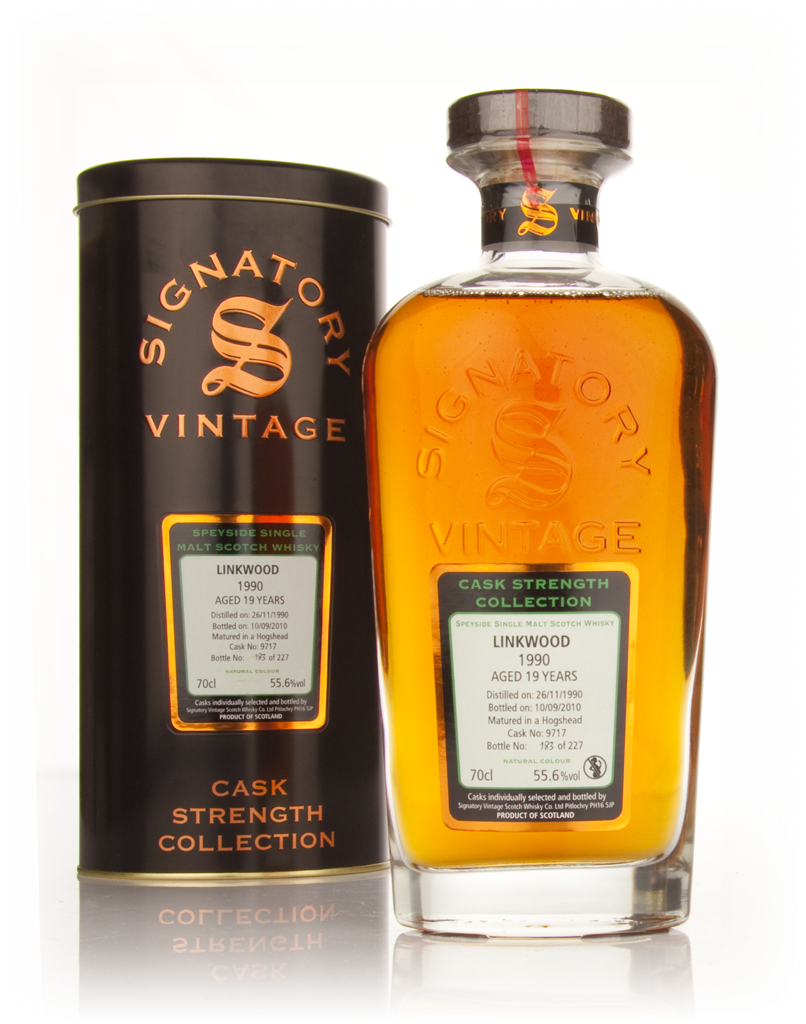 Linkwood 19 Year Old 1990 - Cask Strength Collection (Signatory) 70cl product image