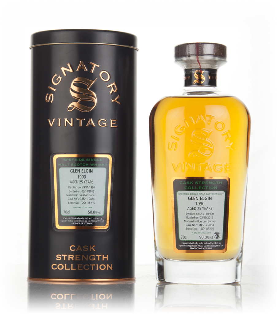 Glen Elgin 25 Year Old 1990 (casks 7882 & 7884) - Cask Strength Collection (Signatory) 70cl product image
