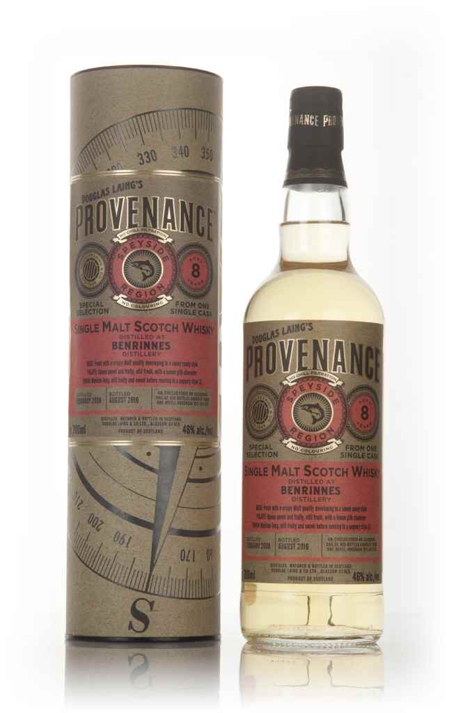 Benrinnes 8 Year Old 2008 (cask 11326) - Provenance (Douglas Laing) 70cl product image