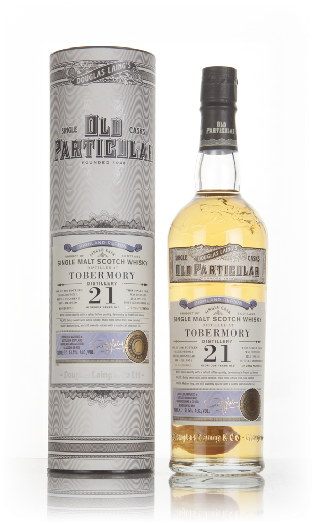 Tobermory 21 Year Old 1994 (cask 10950) - Old Particular (Douglas Laing) 70cl product image