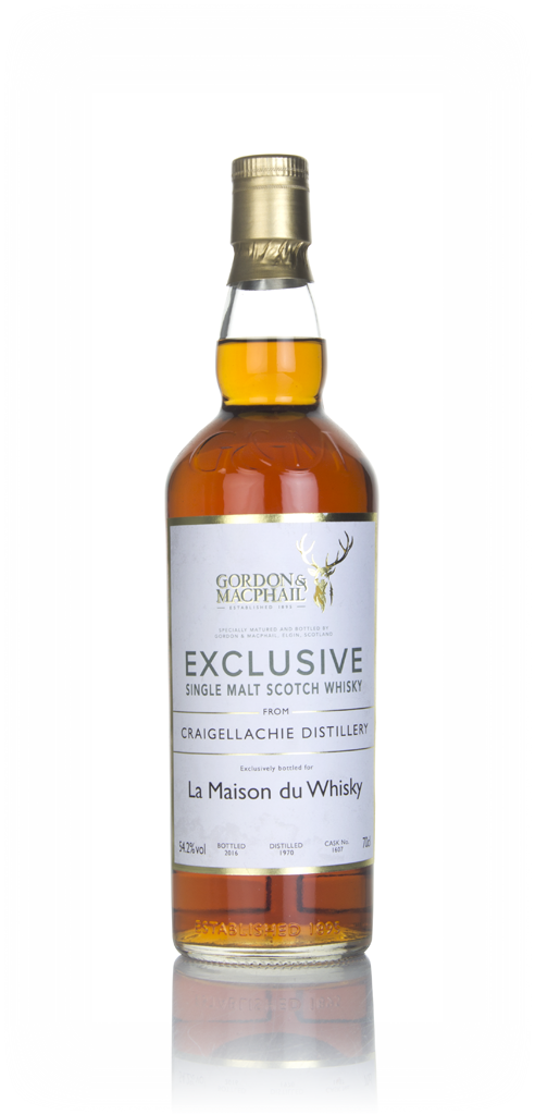 Craigellachie 46 Year Old 1970 (cask 1607) - Gordon & MacPhail (La Maison du Whisky 60th Anniversary) 70cl product image