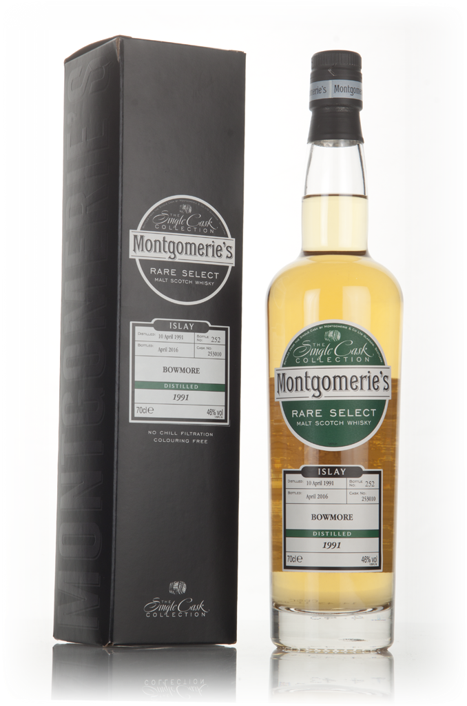 Bowmore 1991 (bottled 2016) (cask 253010) - Rare Select (Montgomerie's) 70cl product image