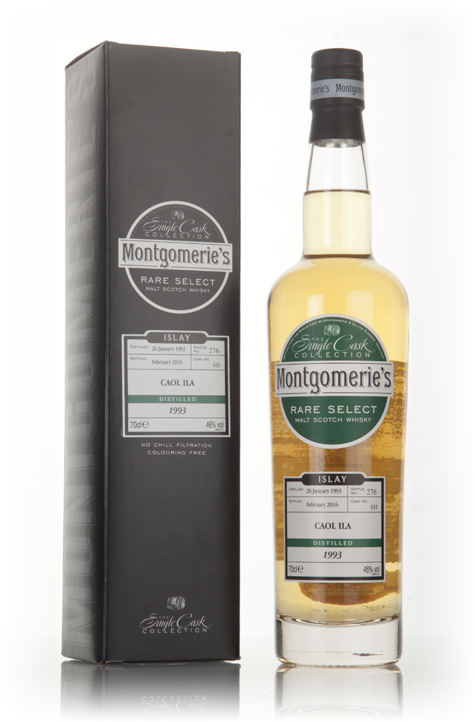 Caol Ila 23 Year Old 1993 (cask 631) -  Rare Select (Montgomerie's) 70cl product image