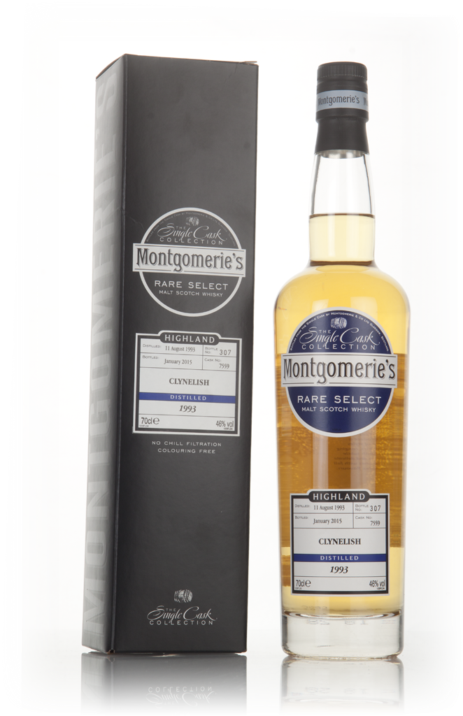 Clynelish 21 Year Old 1993 (cask 7559) -  Rare Select (Montgomerie's) 70cl product image