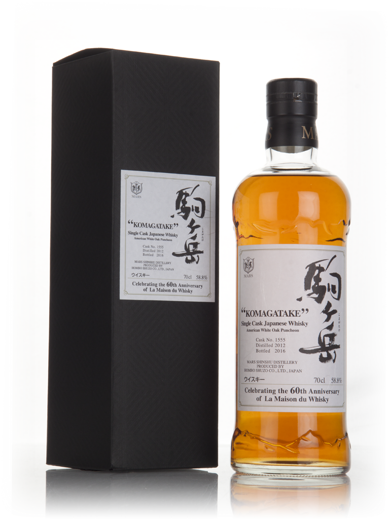 Mars Komagatake 2012 (bottled 2016) (cask 1555) (La Maison du Whisky 60th Anniversary) 70cl product image