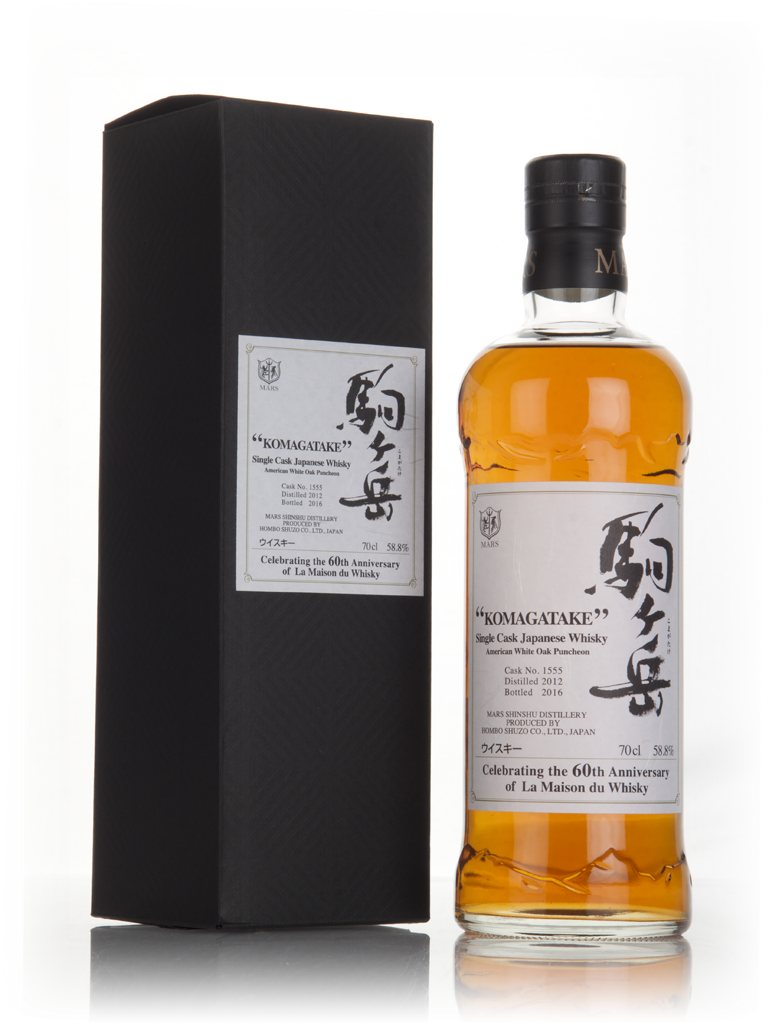 Mars Komagatake 2012 (bottled 2016) (cask 1555) (La Maison du Whisky 60th Anniversary) 70cl product image