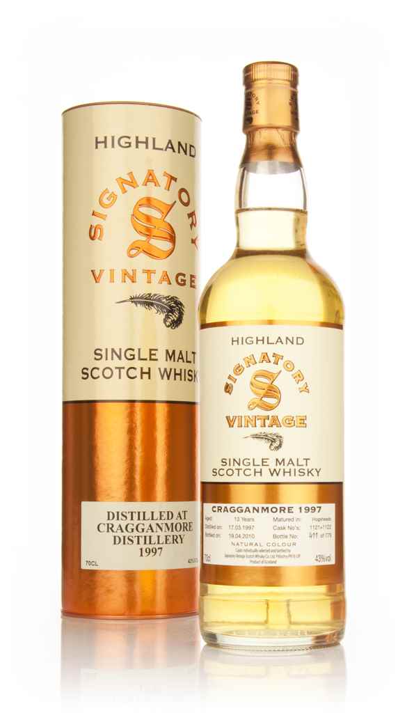Cragganmore 13 Year Old 1997 (Signatory) 70cl product image