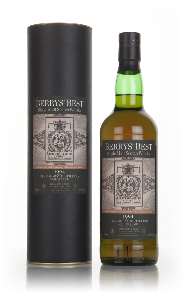 Glen Moray 21 Year Old 1994 - Berry's Best (Berry Bros. & Rudd) (La Maison du Whisky 60th Anniversary) 70cl product image
