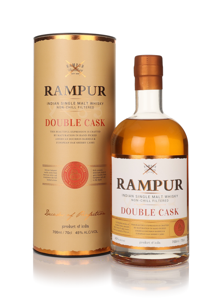 Rampur Double Cask Single Malt Whisky 70cl product image