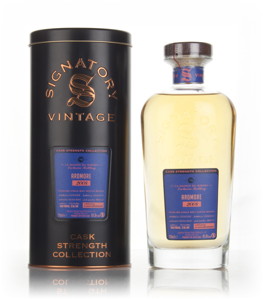 Ardmore 8 Year Old 2008 (cask 800115) - Cask Strength Collection (Signatory) (La Maison du Whisky 60th Anniversary) 70cl product image