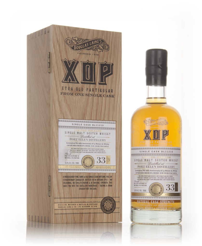 Port Ellen 33 Year Old 1982 - Xtra Old Particular (Douglas Laing) (La Maison du Whisky 60th Anniversary) 70cl product image