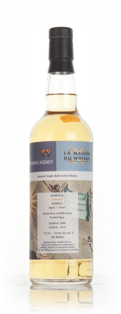 Ardmore 14 Year Old 2000 (The Whisky Agency / La Maison du Whisky) 70cl product image
