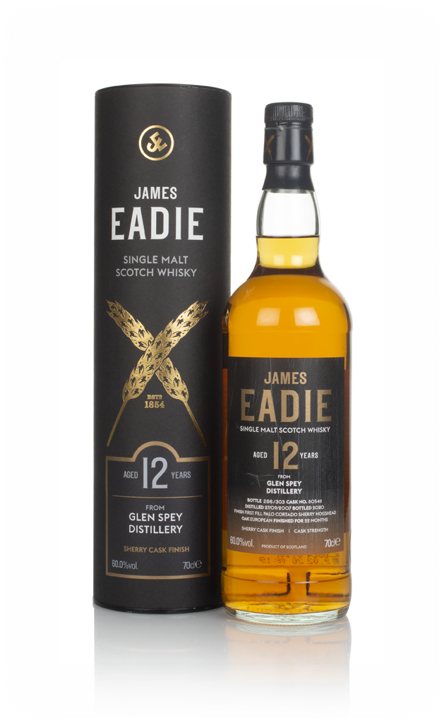 Glen Spey 12 Year Old 2007 (cask 805411) - James Eadie 70cl product image