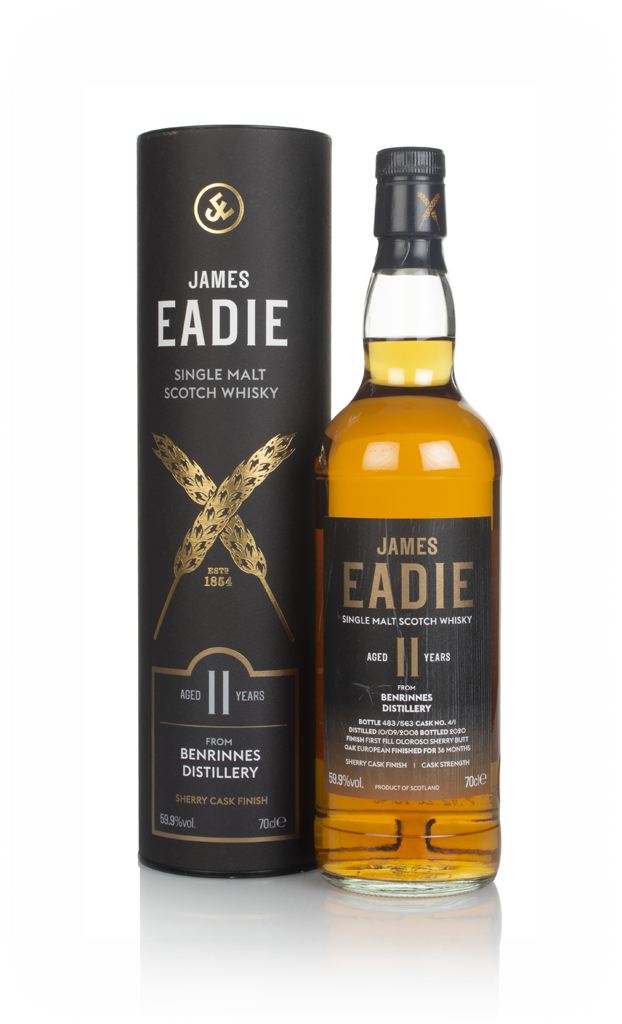 Benrinnes 11 Year Old 2008 - James Eadie 70cl product image