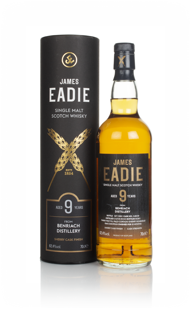 Benriach 9 Year Old 2010 (cask 348031) - James Eadie 70cl product image