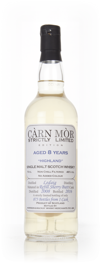 Ledaig 8 Year Old 2008 - Strictly Limited (Càrn Mòr) 70cl product image