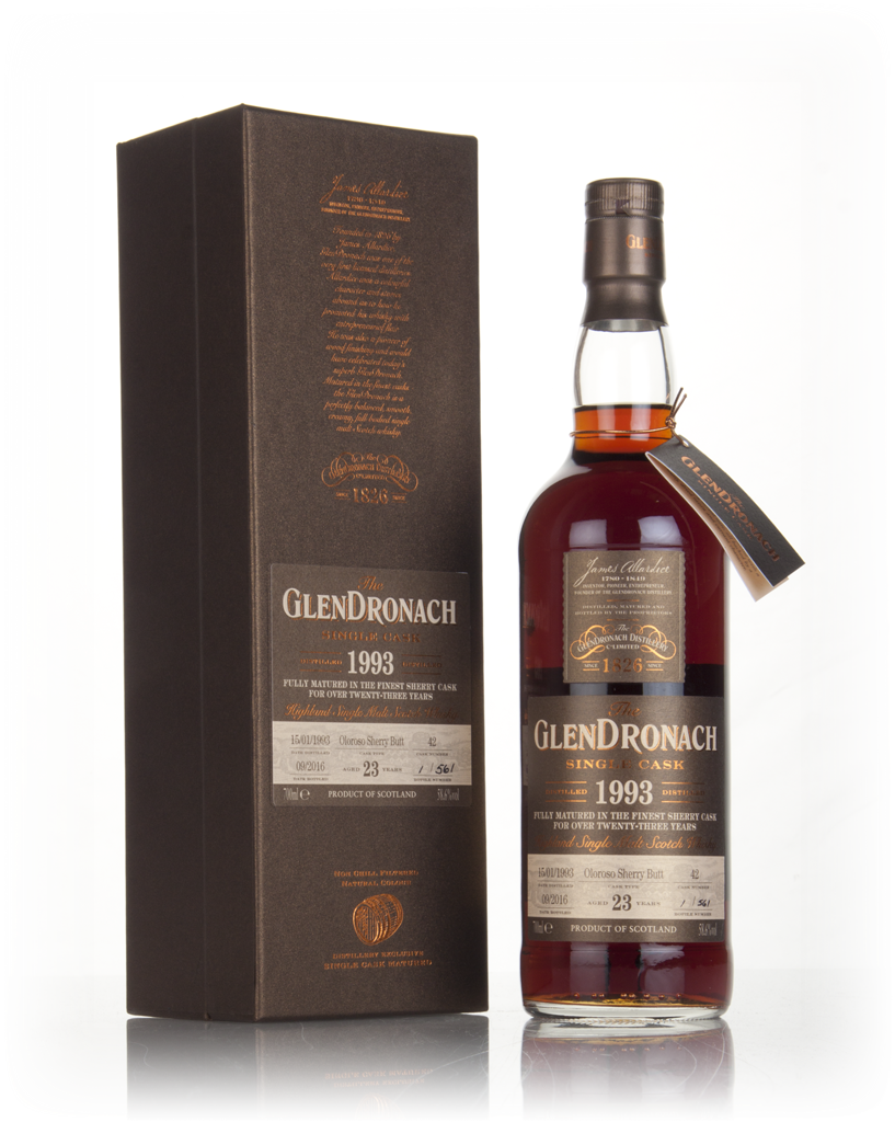 GlenDronach 23 Year Old 1993 (cask 42) 70cl product image