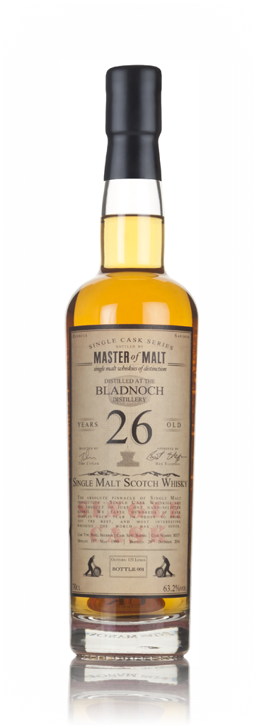 Bladnoch 26 Year Old 1990 - Single Cask (Master of Malt) 70cl product image
