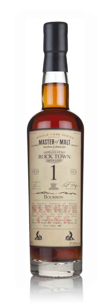 Rock Town 1 Year Old 2015 (cask 352) - Single Cask (Master of Malt) 70cl product image