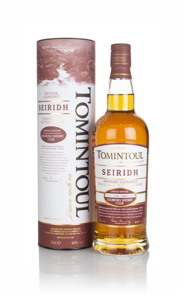 Tomintoul Seiridh 70cl product image