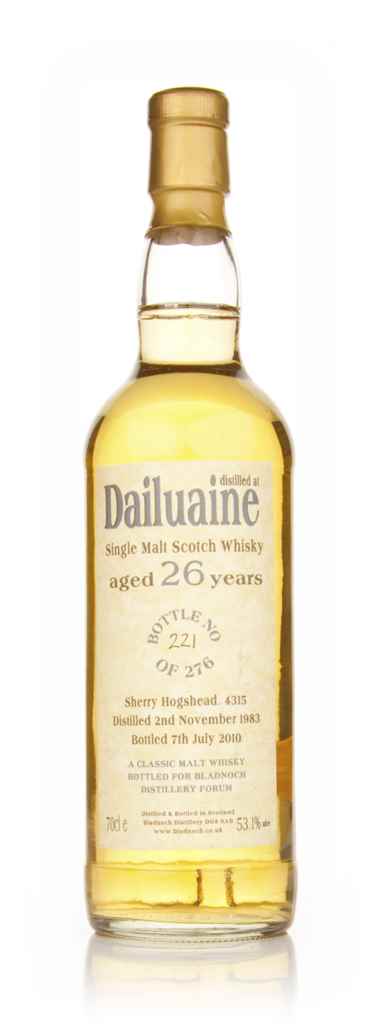 Dailuaine 26 Year Old 1983 (Bladnoch) 70cl product image