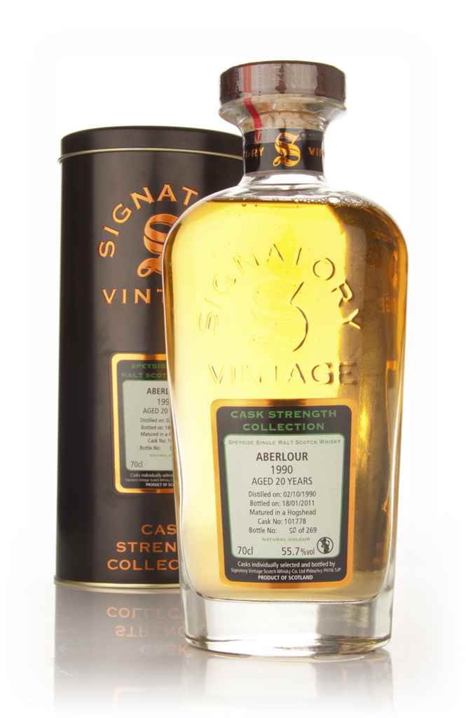 Aberlour 20 Year Old 1990 Cask 101778 - Cask Strength Collection (Signatory) 70cl product image