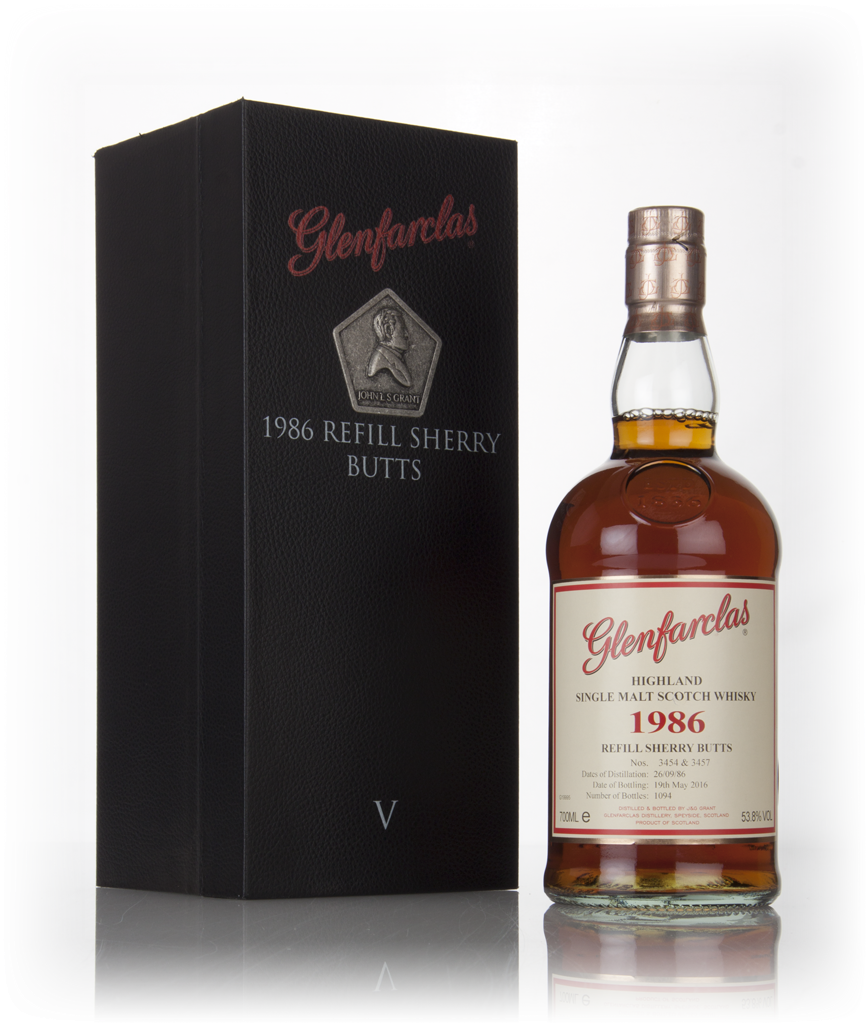Glenfarclas 29 Year Old 1986 Refill Sherry Casks - Family Collector Series V 70cl product image