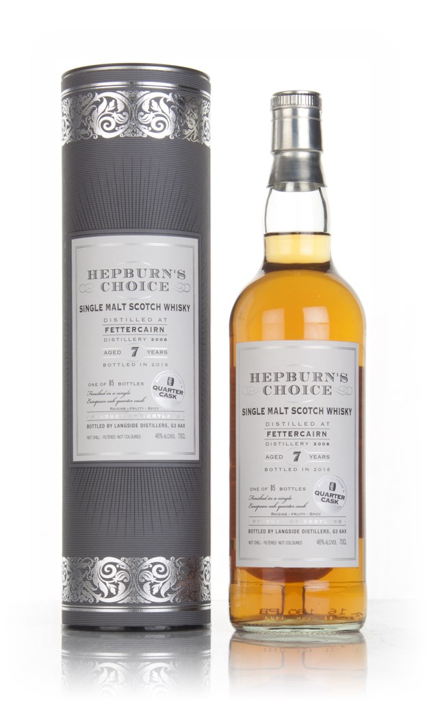 Fettercairn 7 Year Old 2008 (outturn: 85 bottles) - Hepburn's Choice (Langside) 70cl product image