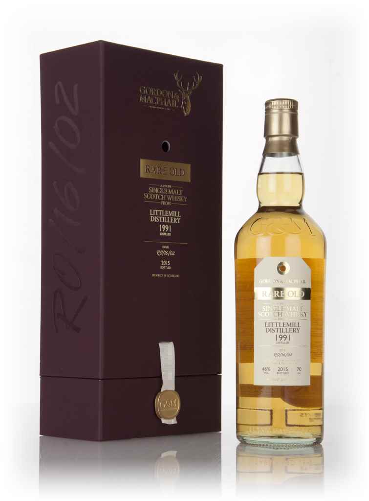 Littlemill 1991 (bottled 2015) (RO/16/02) - Rare Old (Gordon & MacPhail) 70cl product image