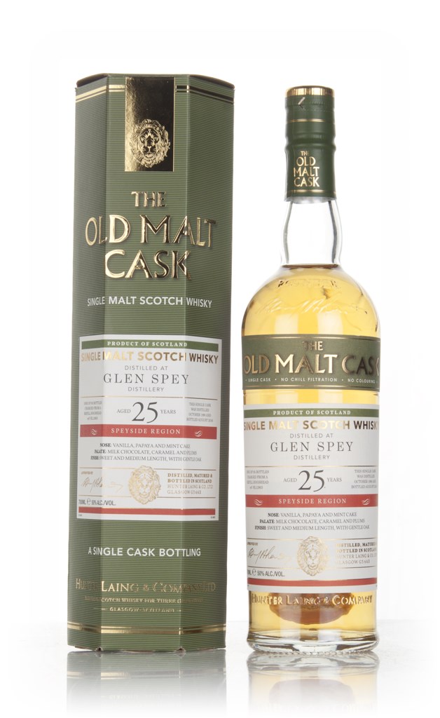 Glen Spey 25 Year Old 1990 (cask 12803) - Old Malt Cask (Hunter Laing) 70cl product image