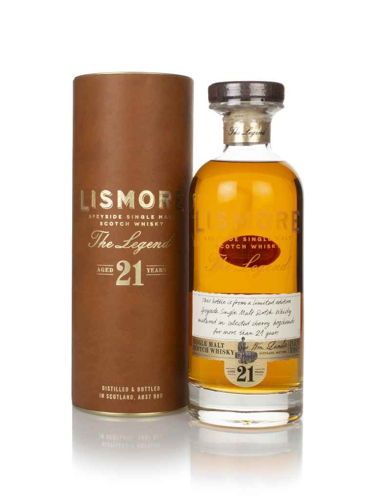 Lismore 21 Year Old - The Legend 70cl product image