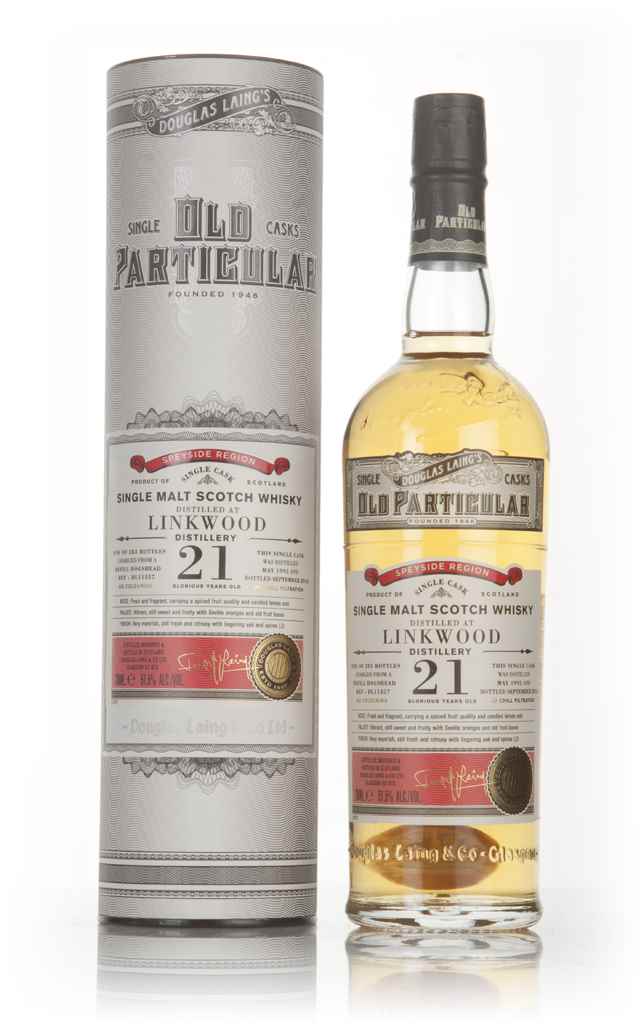 Linkwood 21 Year Old 1995 (cask 11357) - Old Particular (Douglas Laing) 70cl product image