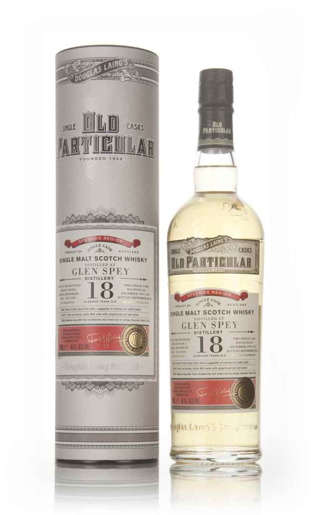 Glen Spey 18 Year Old 1997 (cask 11336) - Old Particular (Douglas Laing) 70cl product image