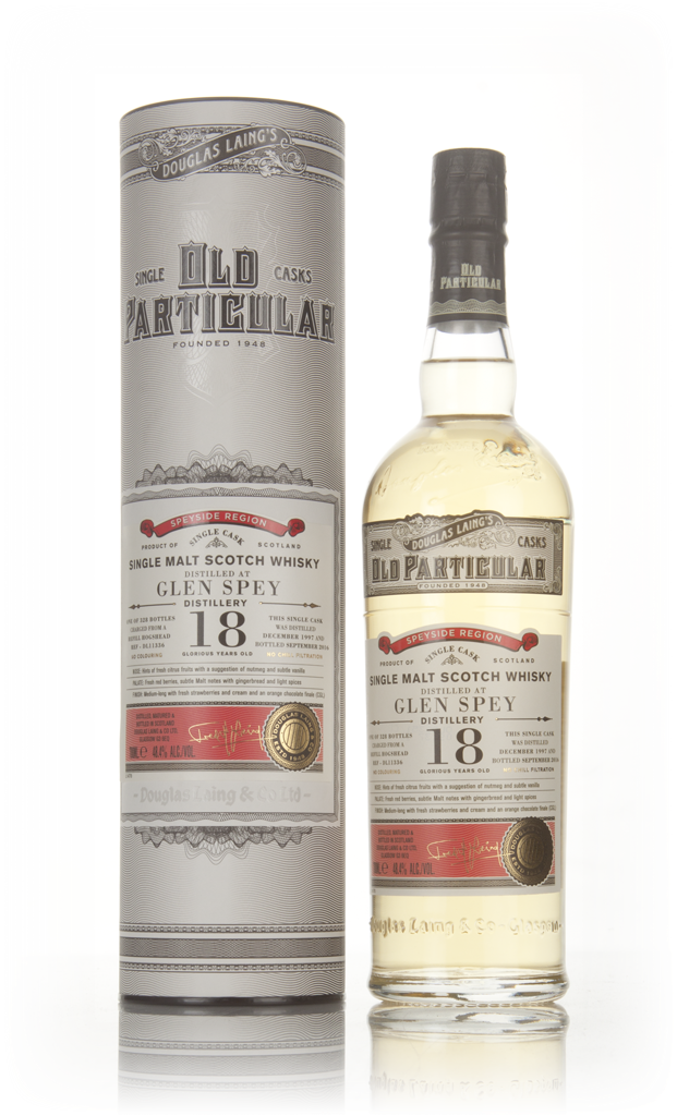 Glen Spey 18 Year Old 1997 (cask 11336) - Old Particular (Douglas Laing) 70cl product image