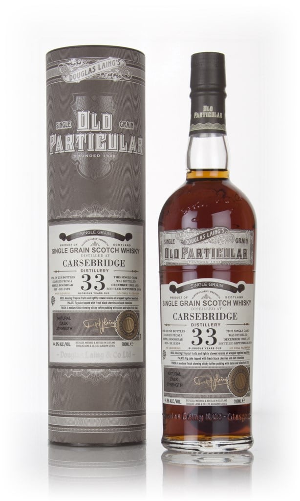 Carsebridge 33 Year Old 1982 (cask 11339) - Old Particular (Douglas Laing) 70cl product image