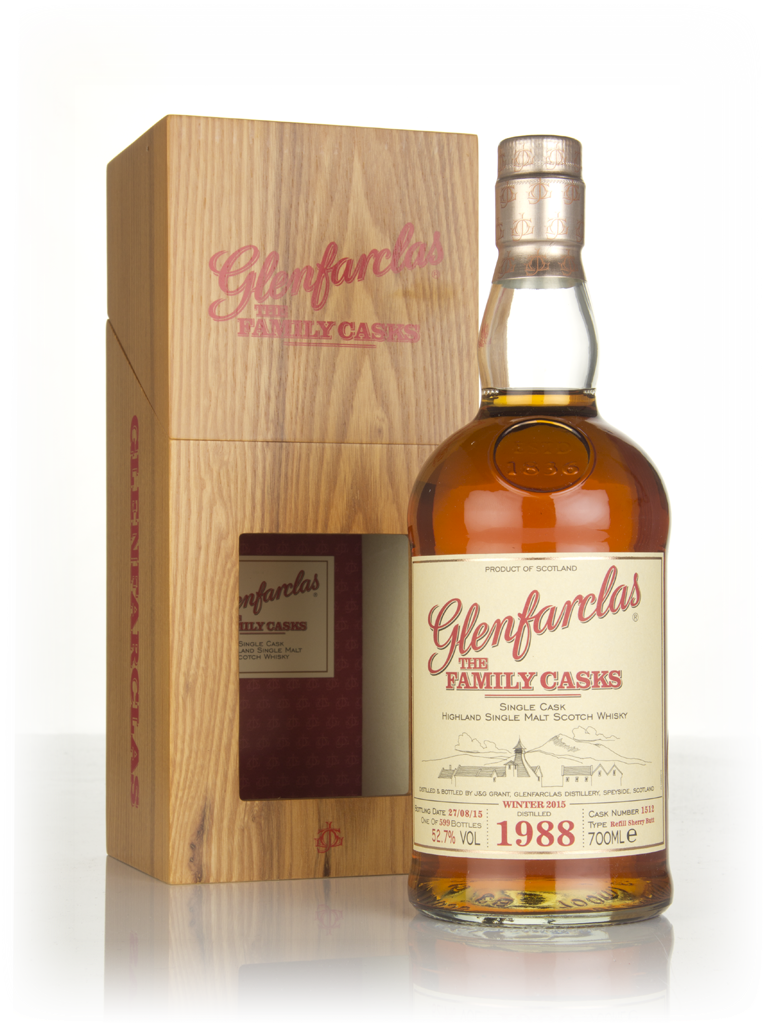 Glenfarclas 1988 (cask 1512) Family Cask Winter 2015 Release 70cl product image