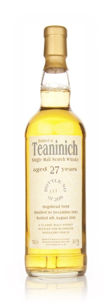 Teaninich 27 Year Old 1982 (Bladnoch) 70cl product image