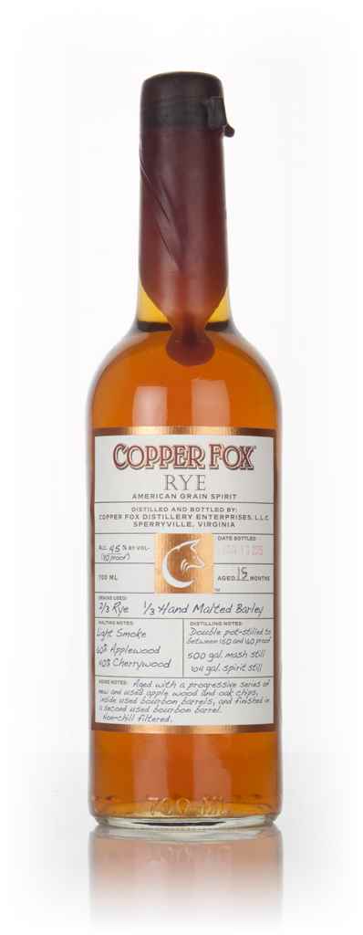 Copper Fox Rye (bottled January 2015) 70cl product image
