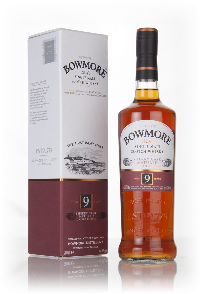Bowmore 9 Year Old - Sherry Cask Matured 70cl product image