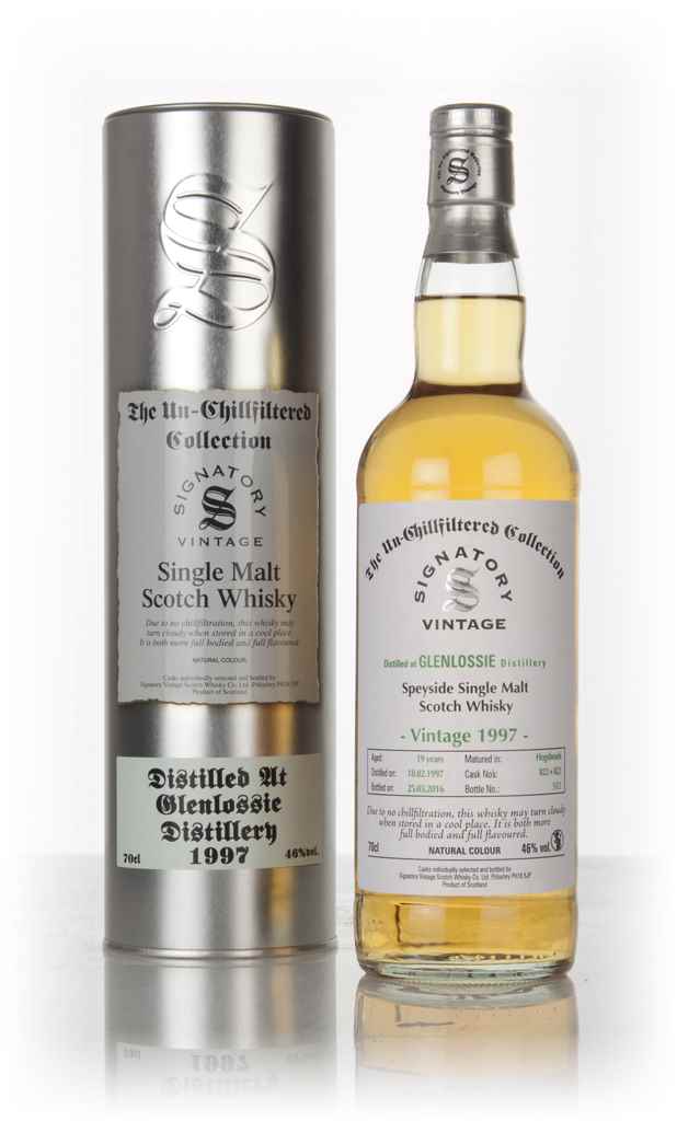 Glenlossie 19 Year Old 1997 (casks 822 + 823) - Un-Chillfiltered Collection (Signatory) 70cl product image