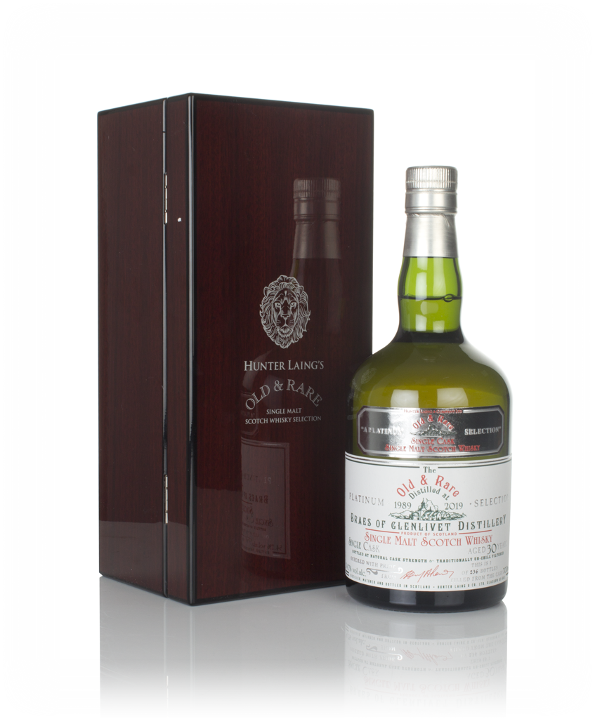 Braes of Glenlivet 30 Year Old 1989 - Old & Rare Platinum (Hunter Laing) 70cl product image