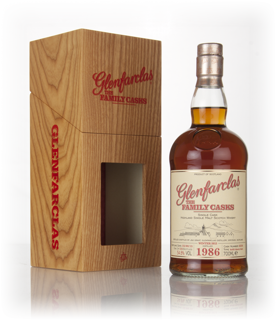 Glenfarclas 1986 (cask 4334) Family Cask Winter 2015 Release 70cl product image