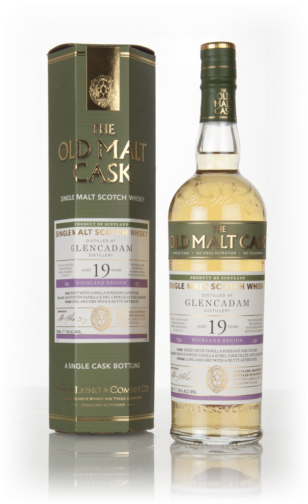 Glencadam 19 Year Old 1996 (cask 12775)  - Old Malt Cask (Hunter Laing) 70cl product image